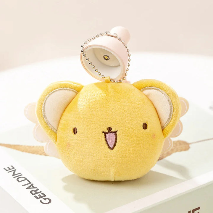 Cartoon Cardcaptor Sakura Kero Plush Doll Toys Pendant Anime Card Captor Doll Cute Soft Stuffed Keychain Toy Valentine's Gift