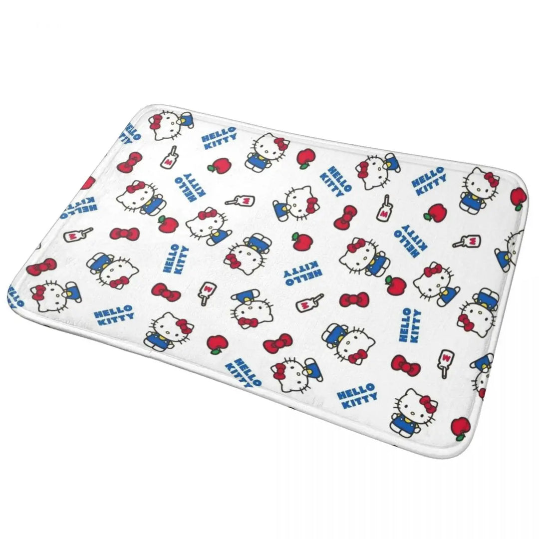 Hello Kitty Cartoon Memory Foam Bathroom Rugs Ultra Soft Non-Slip Carpet Bath Mat Water Absorbent for Shower Tub