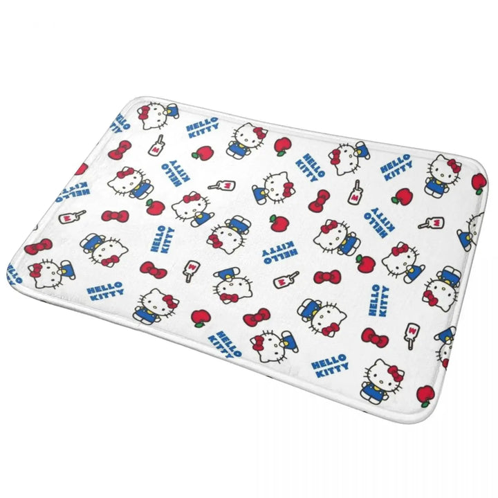Hello Kitty Cartoon Memory Foam Bathroom Rugs Ultra Soft Non-Slip Carpet Bath Mat Water Absorbent for Shower Tub