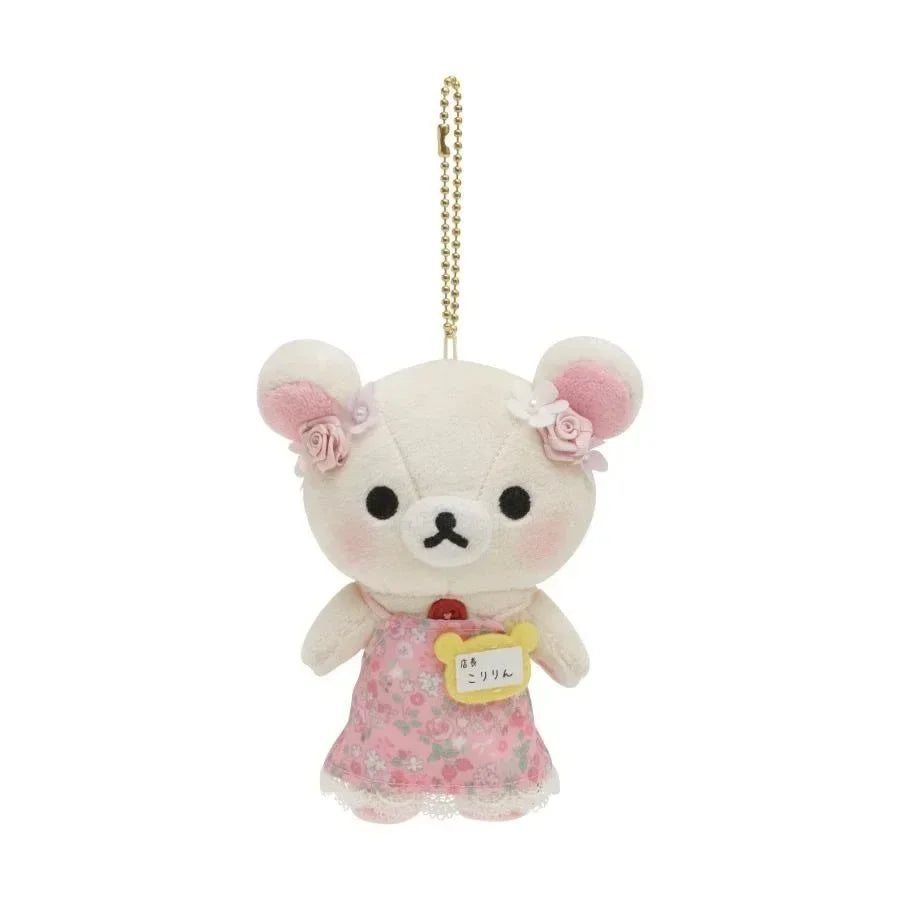 New Kawaii Rilakkuma Store Manager Limited Series Plush Doll Pendant 20th Anniversary Popular BearDoll Bag Pendant Keychain Gift