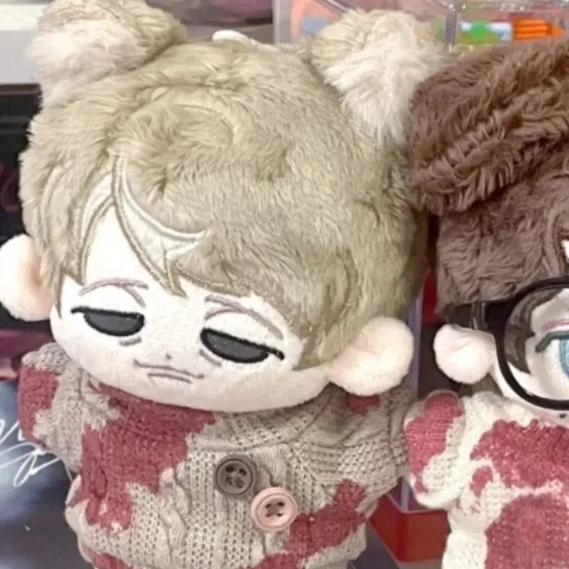 New In Stock 10cm Anime Role Will Hannibal Kawaii Cosplay Cotton Doll Starfish Body Cartoon Mini Soft Plush Doll Toy Figure Gift