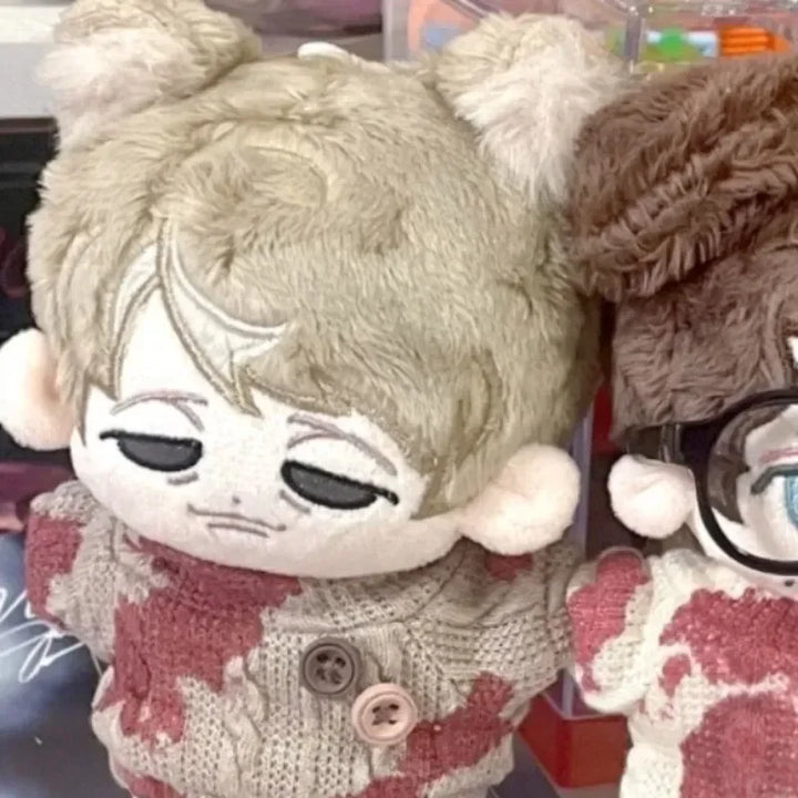 New In Stock 10cm Anime Role Will Hannibal Kawaii Cosplay Cotton Doll Starfish Body Cartoon Mini Soft Plush Doll Toy Figure Gift