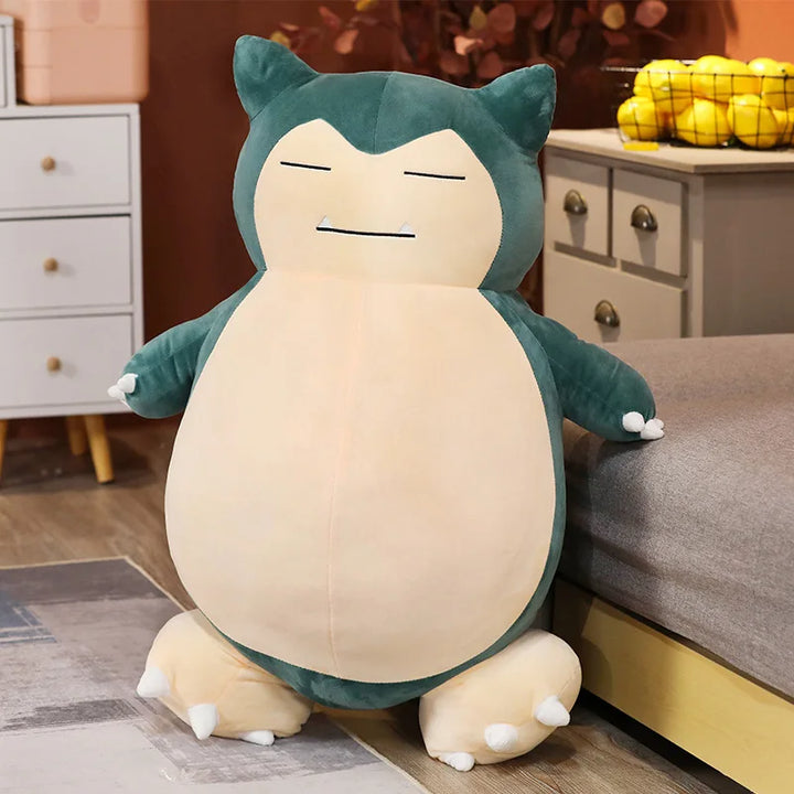 30/200cm Huge Pokemon Snorlax Animal Big Pokémon Doll Semi-finished Holster Plush Toys Kawaii Anime Plushie Gifts for Childrens