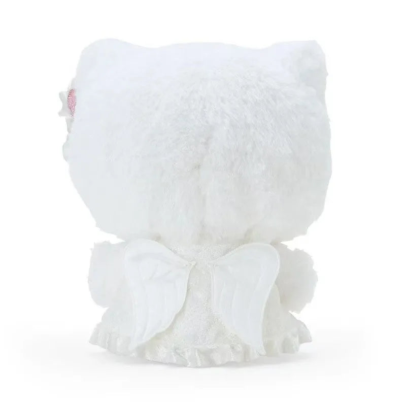 Sanrio Hello Kitty Plush Toys Kawaii Devil Angel Series Keychain Backpack Pendant Decoration Creative Peripheral Christmas Gifts