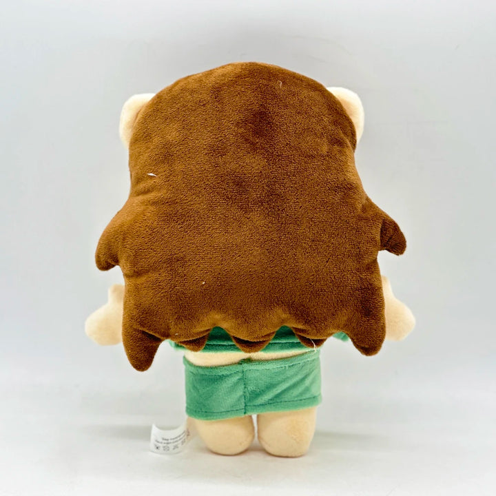 24cm Ariana Grande Hello Kitty Plush Doll with Green Dress Set Plush Doll Figure Stuffed Toys Cute Boys Girls Fans Collect Gift