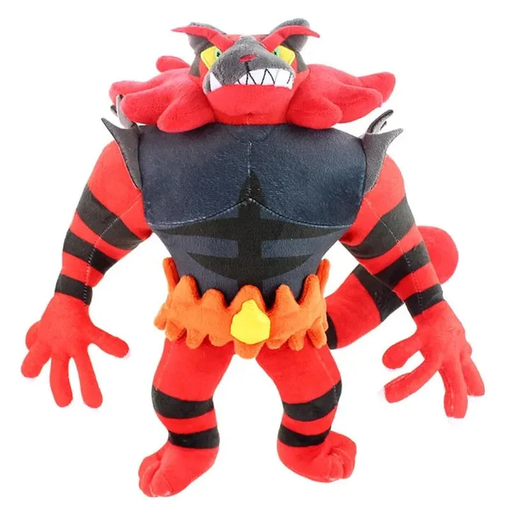 Pokemon Peluche Litten Incineroar Plush Toy Torracat Animal Doll Anime Figure Stuffed Plush Soft Christmas Kids Gift