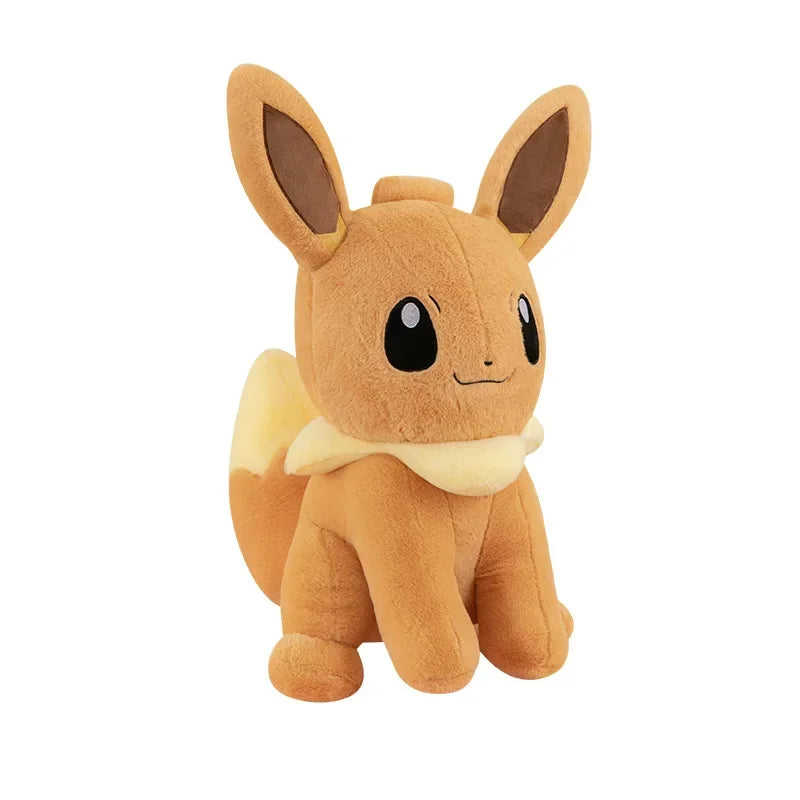 Pokemon Eevee Plush Toys Anime Pokémon Plushie Dolls 40-90cm Giant Cute Stuffed Pillow Eevee Sitting Christmas Gift for Children