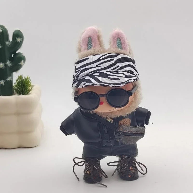 For Labubu Doll Clothing Fashionable High-end Design Unique Handmade Trendy Exquisite Accessories Clothing Matching Niche Suit