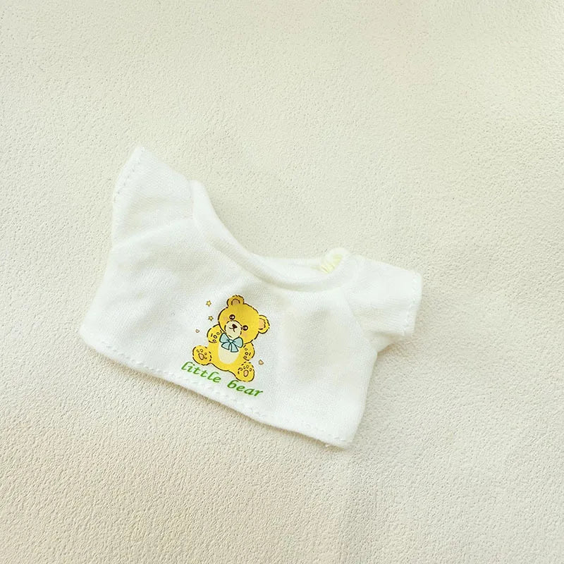 15cm/17cm Labubu Doll Costume Sitting Party 1st And 2nd Generation Little Devil Angel Set Cute DIY Gift