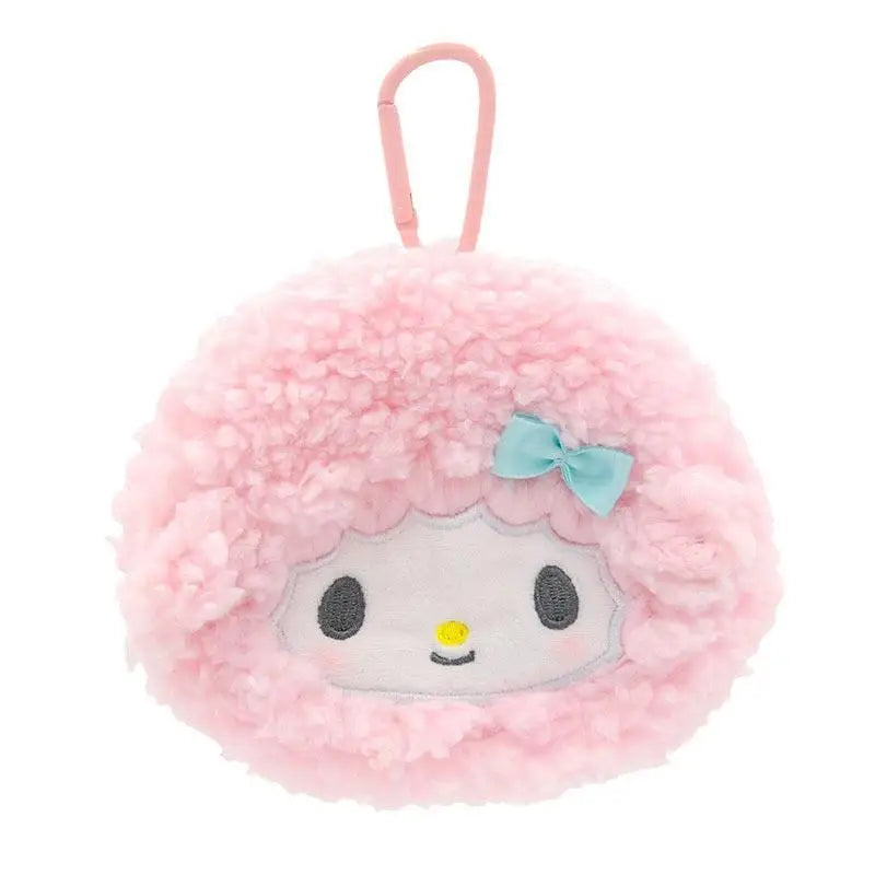 Sanrio Kawaii My Sweet Piano Keychain Cartoon Plush Toys Backpack Pendant Cute Stuffed Doll Coin Purse Wallet Girl Birthday Gift