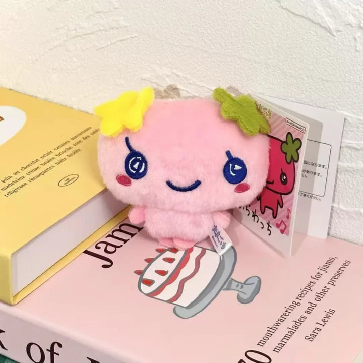 New Tamagotchi Anime Mametchi Plush Doll Keychain Kawaii Mimitchi Bag Doll Pendant Kuchipachi Cartoon Doll  Girly Heart kid gift