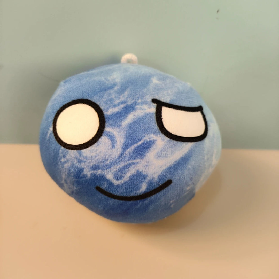 10cm Planet Plush Toy Collection Earth Moon Sun Mars Venus Jupiter Saturn Uranus Neptunr Dolls Cognitive Stuffed Toy Polandball