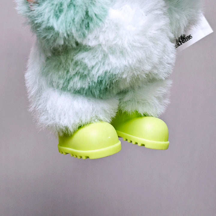 Clothes for Labubu Doll White Pajamas 15/17cm Plush Doll'S Clothes Replacement Labubu I II Idol Dolls Sitting Party Accessories