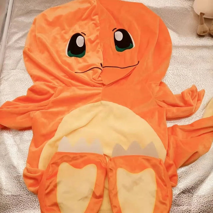 30-90cm Pokemon Charmander Squirtle Pikachu Holster Plush Not Stuffed Plush Kawaii Bulbasaur Plushes Kid Toys Semi-finished Toys