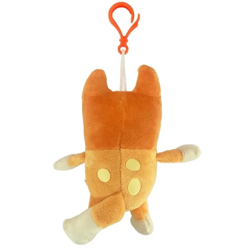 17Cm Bluey and Bingo Plush Toys Anime Figure Cartoon Dog Stuffed Plush Doll Pendant Children Backpack Ornament Gift