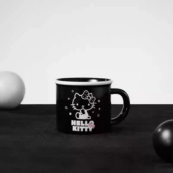 Anime Hellokitty Peripherals Ceramic Mug Cartoon Cute High-Capacity Milk Water Cup Festive Gifts Party Decorations Gift