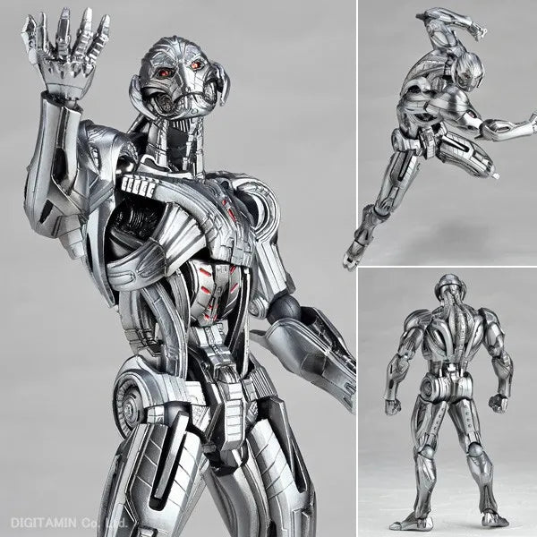 Presale Ko Model 16cm Marvel Ultron Action Figures Kaiyodo Amazing Yamaguchi Avengers Anime Collection Toys Gift