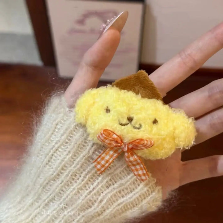 Kawaii Sanrio Hangyodon My Sweet Piano Hairpin Accessories Cartoon Pachacco Hair Rope Headdress Girls Christmas Birthday Gift