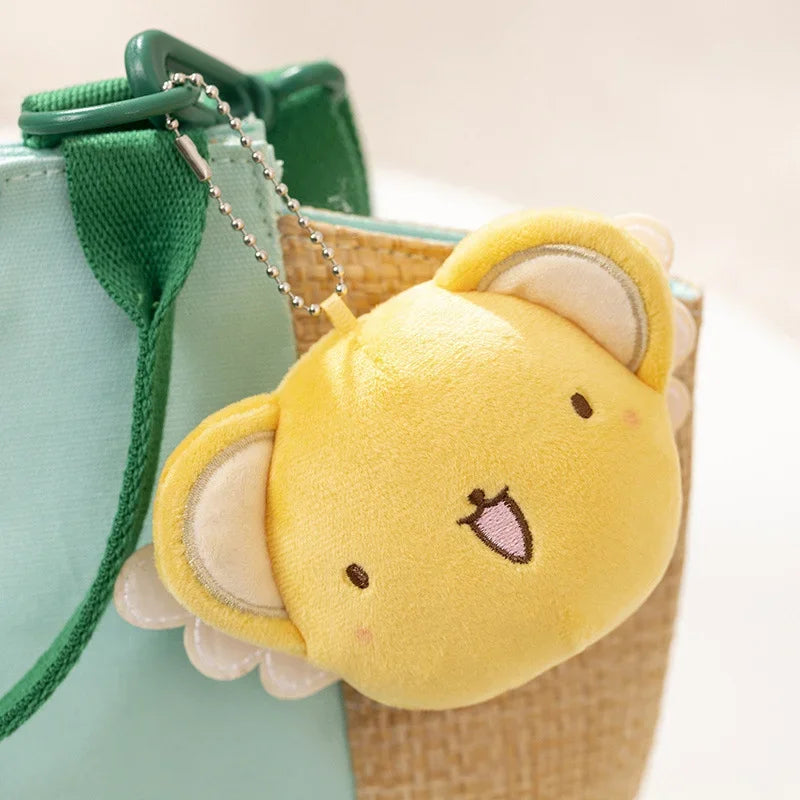 Kawaii Anime Cardcaptor Sakura 7-12 CM Doll Card Captor Kero Spinel Cute Soft Toys Bag Pendant Keychains Kids Christmas Gift