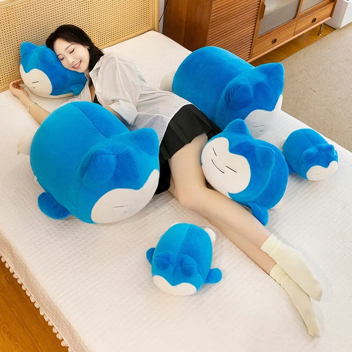 30/65cm Snorlax Pokemon Plush Toys Anime Doll Cute Giant Pokémon Cute Cartoon Stuffed Plushie Pillow Christmas Gift for Kids