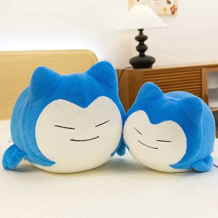 30-65cm Pokemo Snorlax Plush Toy Pillow Cute  Anime Cartoon Snorlax Doll Huge Cushion Sleep Pillow for Kids Birthday Xmas Gift