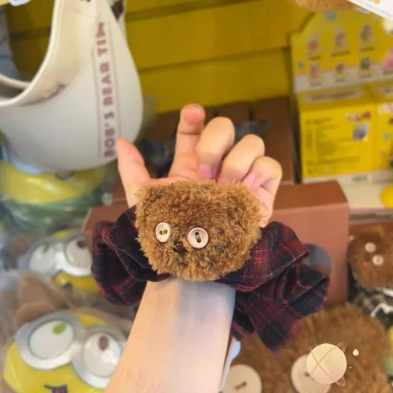 Cute Cartoon Tim Hair Circle Girl Headdress Children Cartoon Cartoon Hair Accessories Plush Doll Decorations Girls Holiday Gift