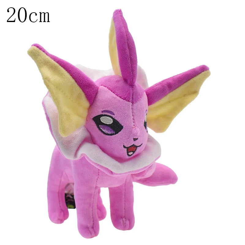 New Pokemon Plush Toys Shine Eevee Umbreon Espeon Jolteon Flareon Vaporeon Glaceon Kawaii Pikachu Peluche Anime Dolls Kids Gift