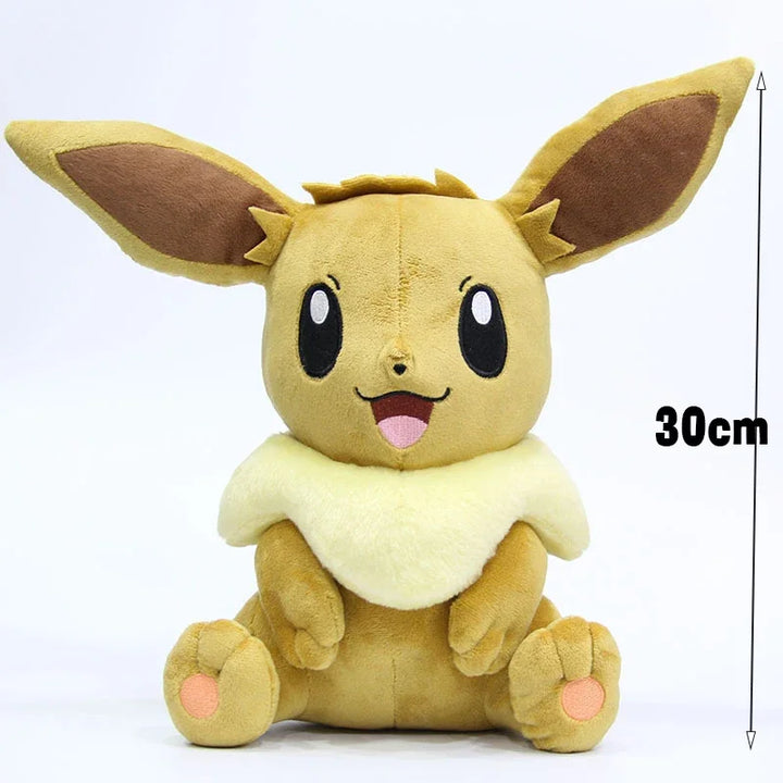 Pokemon Eevee Plush Toys 30/43cm Kawaii Pillow Cartoon Eevee Stuffed Christmas Gifts for Childrens Pokémon Anime Plushie Dolls