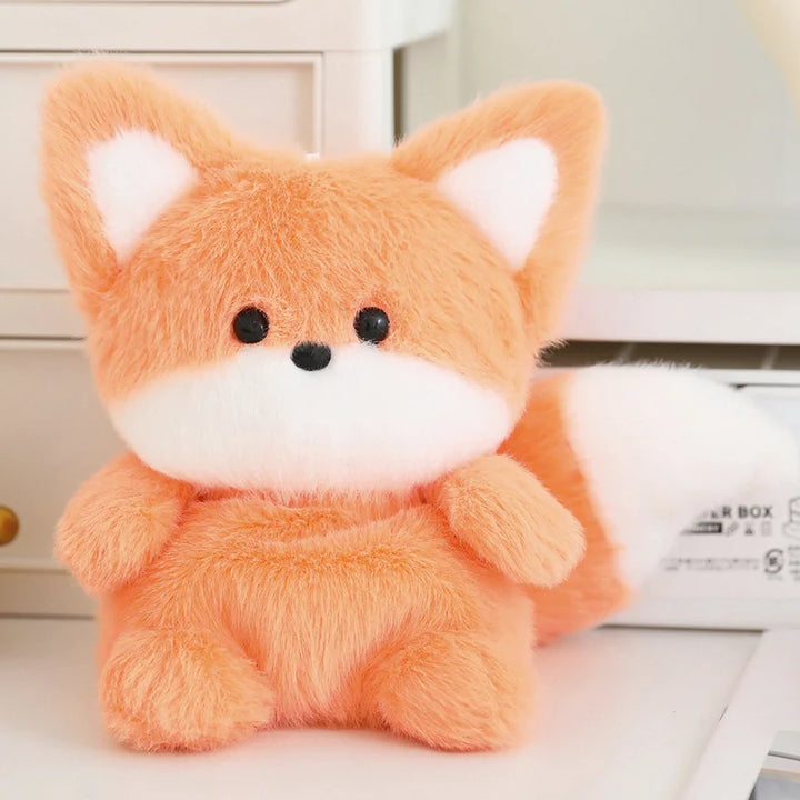 Kawaii Soft Animal Series Plush Doll Elephant Turtle Hedgehog Duck Pig Bear Panda Plush Baby Sleep Appease Doll Kids Gift