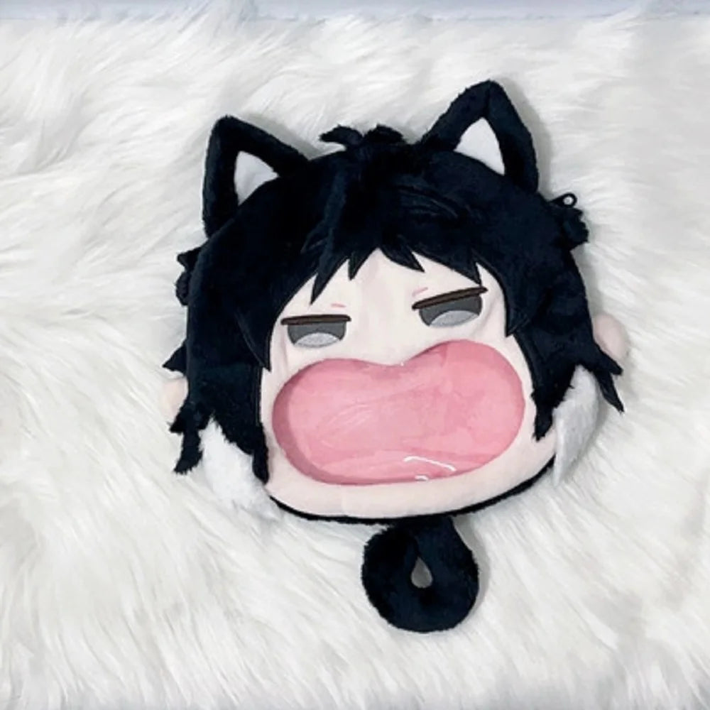 Bungou Stray Dogs Plush Bag Dazai Osamu Nakahara Chuuya Edogawa Rampo Ryunosuke Akutagawa Dostoevsk Anime Cosplay Toys Kids Gift