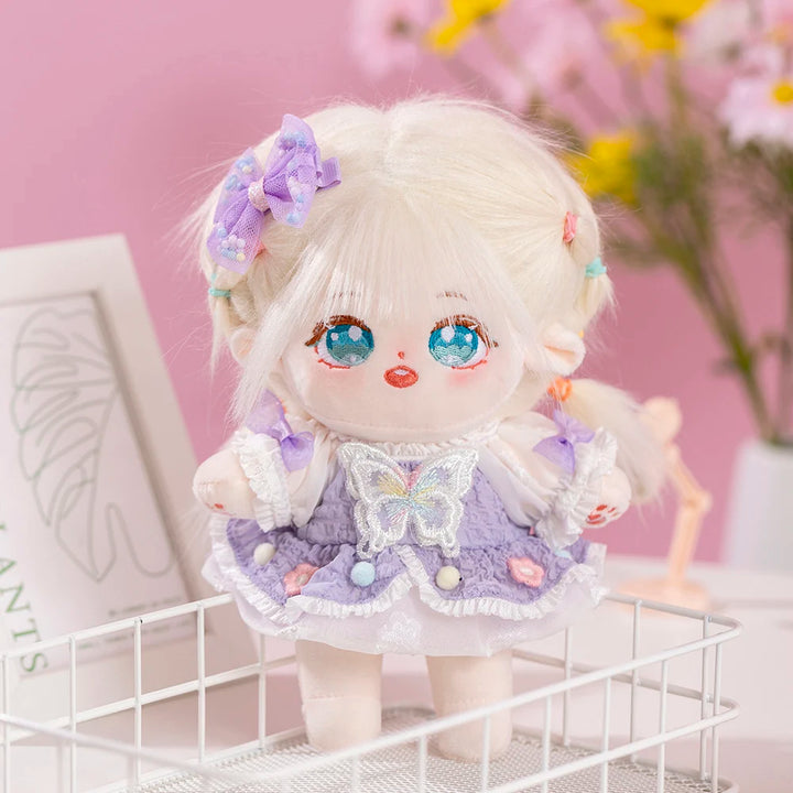 Cute IDol Doll 20cm Baby Stuffed Plush Toys Anime Plush Star Dolls Children Gifts Dolls Girls Cute Dolls Toys