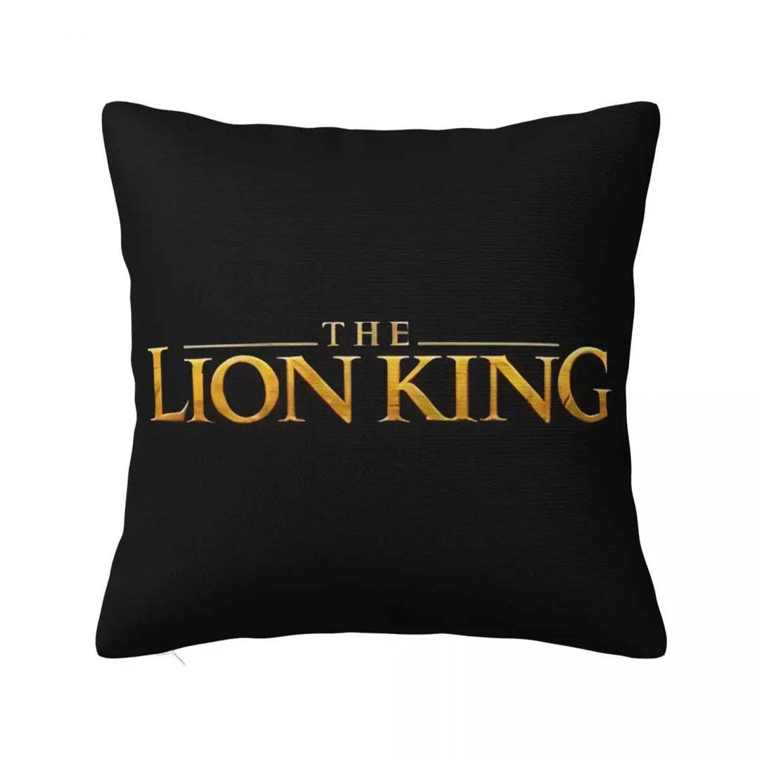 The Lion King Simba Mufasa Dad Pillowcase Polyester Cushion Cover Decorative Pillow Case Cover Home Square 45X45cm