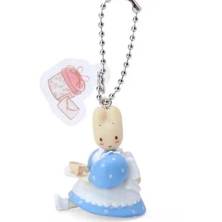 Sanrio Kawaii Marroncream Cartoon Bag Keychain Pendant Toy Girl's Heart Cute Doll Accessories Friends Birthday Gifts Peripheral