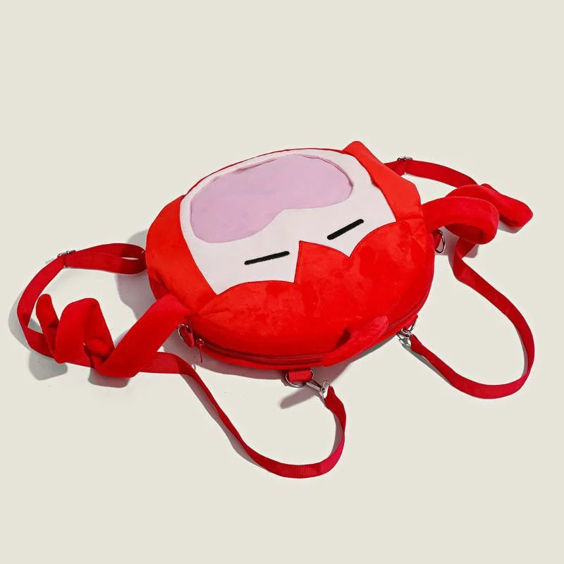 Cartoon Niche Kasane Teto‌ Itabag One-shoulder Slide Big Mouth Bag Two-dimensional Peripheral Backpack Boys and Girls Gifts