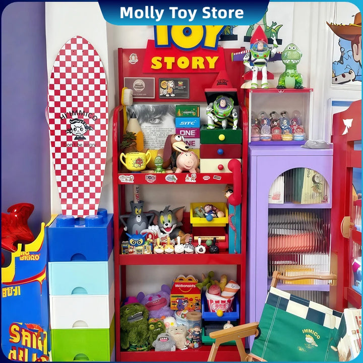 Anime Toy Story Toy Story 3d Logo Magnetic Attraction Signage Living Room Home Decor Children'S Room Ornament Party Birthday Gif