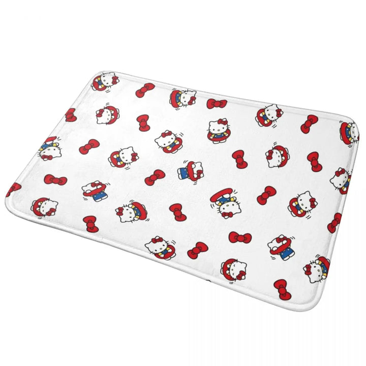 Hello Kitty Cartoon Memory Foam Bathroom Rugs Ultra Soft Non-Slip Carpet Bath Mat Water Absorbent for Shower Tub