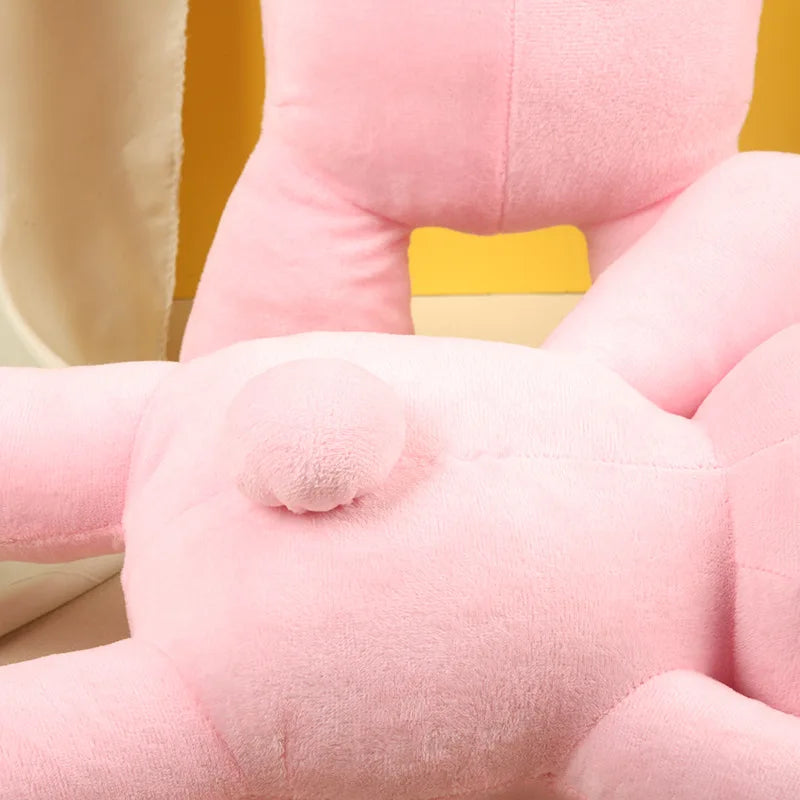 60cm Cartoon Ouran High School Pink Rabbit Plush Doll ‌Honey Senpai‌r Cute Soft Toy Cos Cartoon Doll Boy and Girl Holiday Gift