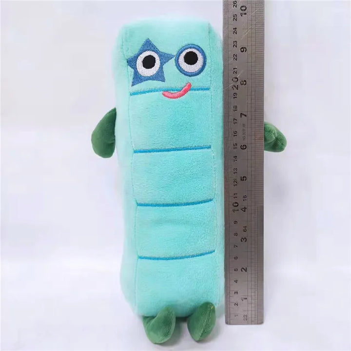 10pcs Cartoon number Plush Toy Doll Educational Stuffed Movie TV number Toys Kids Gift early childhood education doll