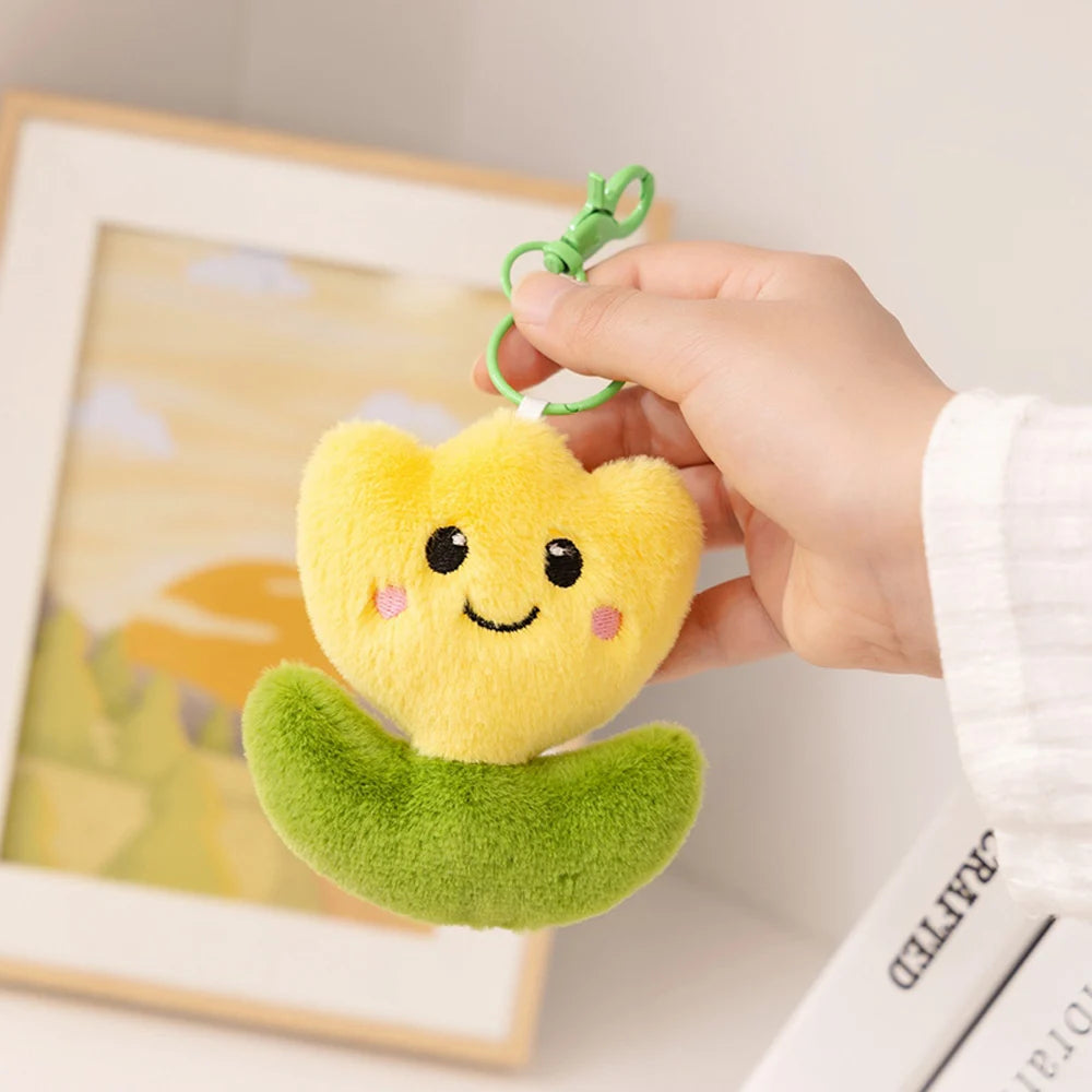 Stuffed Watering Pots With Pretty Flowers Gift Sets For Gardners Green Watering Can Plush Toys Amusing Birthday Christmas Gifts