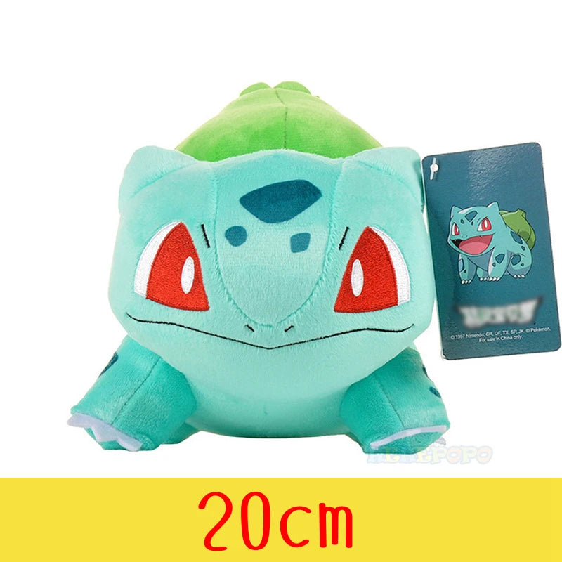 Original Peluche Pokemon and New Arrival Stuffed Bear Toys Pikachu Bulbasaur Anime Stuffed Animal Toy Peluche Gift for Kid