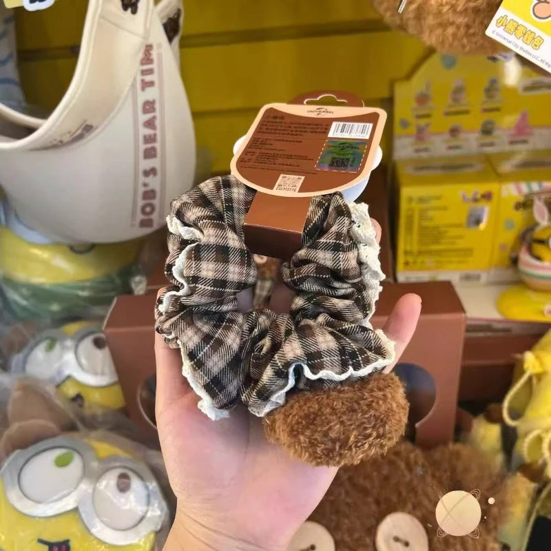 Cute Cartoon Tim Hair Circle Girl Headdress Children Cartoon Cartoon Hair Accessories Plush Doll Decorations Girls Holiday Gift