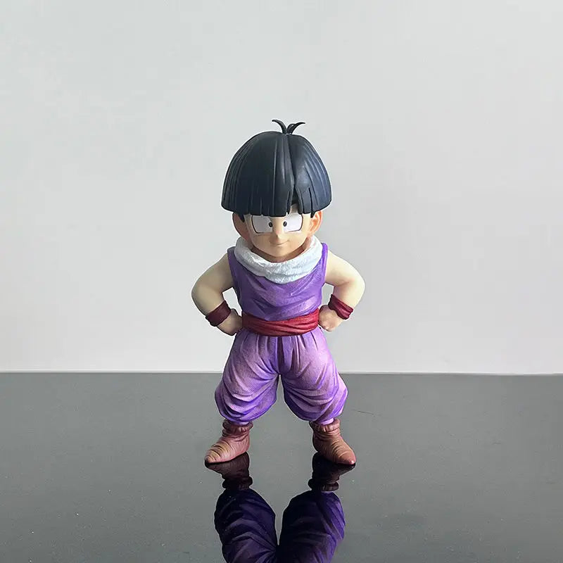IN STOCK Dragon Ball Z 13cm Namek Son Gohan Action Figure Little Krillin Adventure Pvc Collectible Model Statue Doll Gift Toy