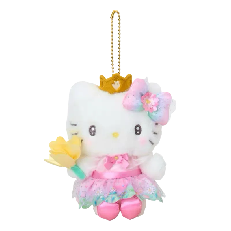 12cm Sanrio My Sweet Piano Plush Stuffed Soft Doll Keychain Heartfelt Crown Wishes Series hello kitty plushies bag Pendant Gifts