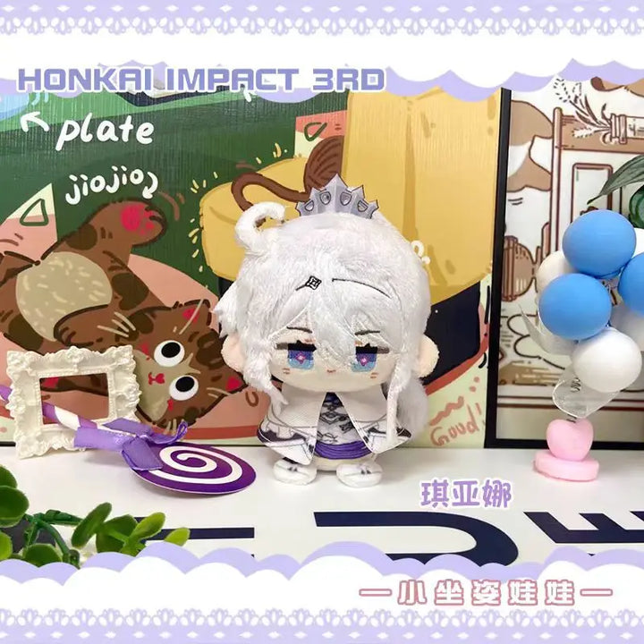 Honkai Impact 3 Plush Dolls Yae Sakura Vita Game Anime Pendant Keychain Cute Cartoon Figure Stuffed Toys