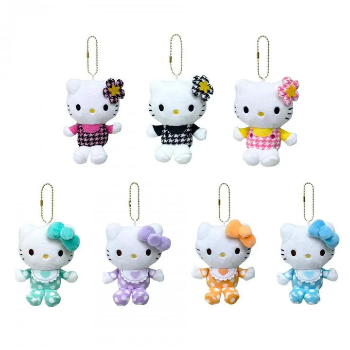 Kawaii Sanrio Hello Kitty Cartoon Cute Plush Toys Keychain Backpack Pendant Doll Accessories Couple Christmas Creative Gifts