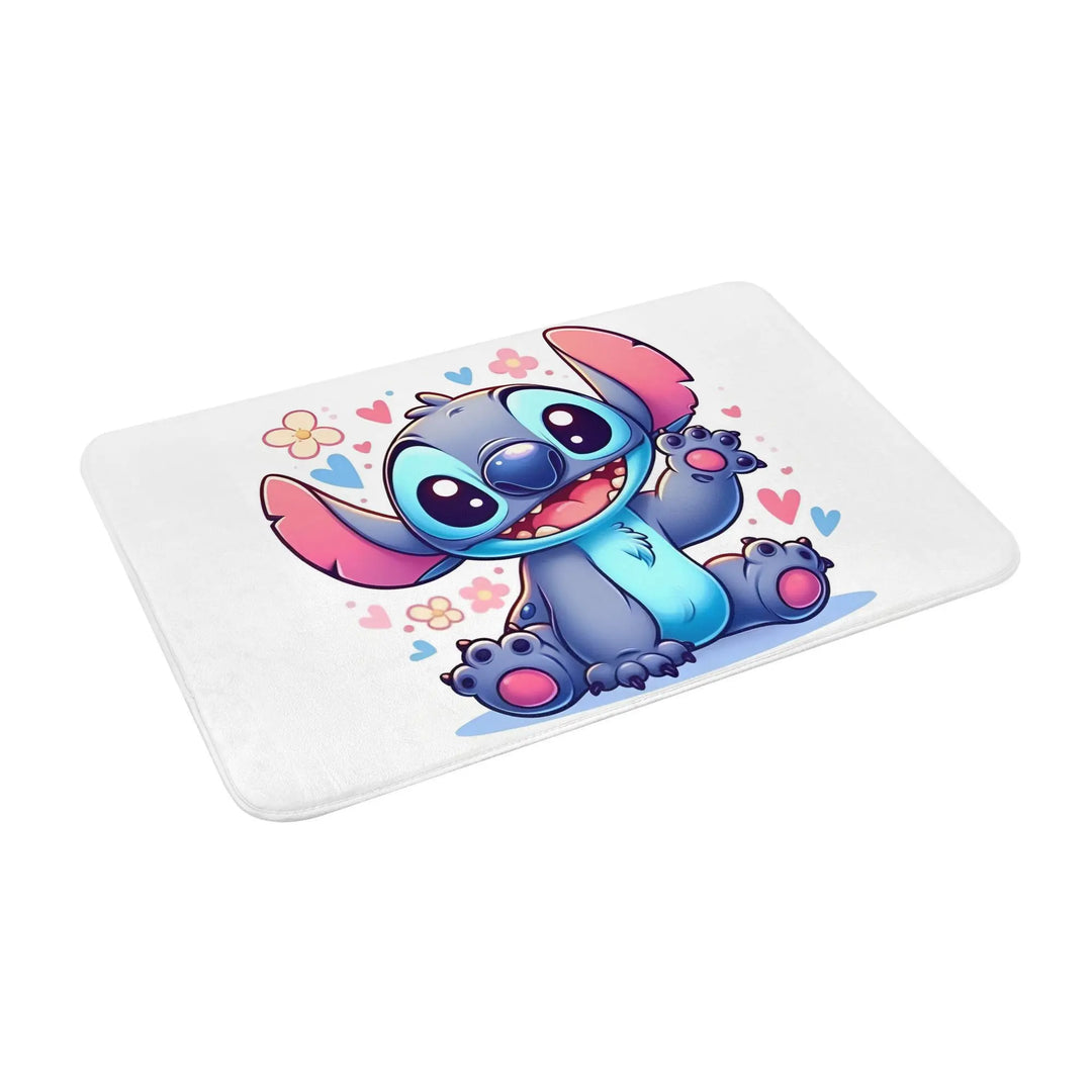 Hawaiian Stitch Bathroom Rugs Mat Quick Dry  Bath Rugs Mats Carpet Non-Slip for Kitchen Shower