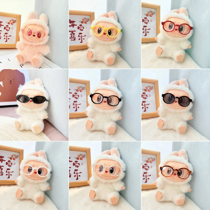 Labubu Doll Grasses 15/17cm Plush Doll'S Accessories Sitting Party Labubu I II Idol Dolls Grasses