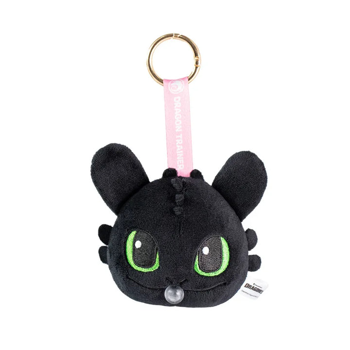 Kawaii Cartoon Night Fury Toothless Plush Toys Bubble Blowing Keychain Creative Boys and Girls Birthday Gifts Anime Peripherals