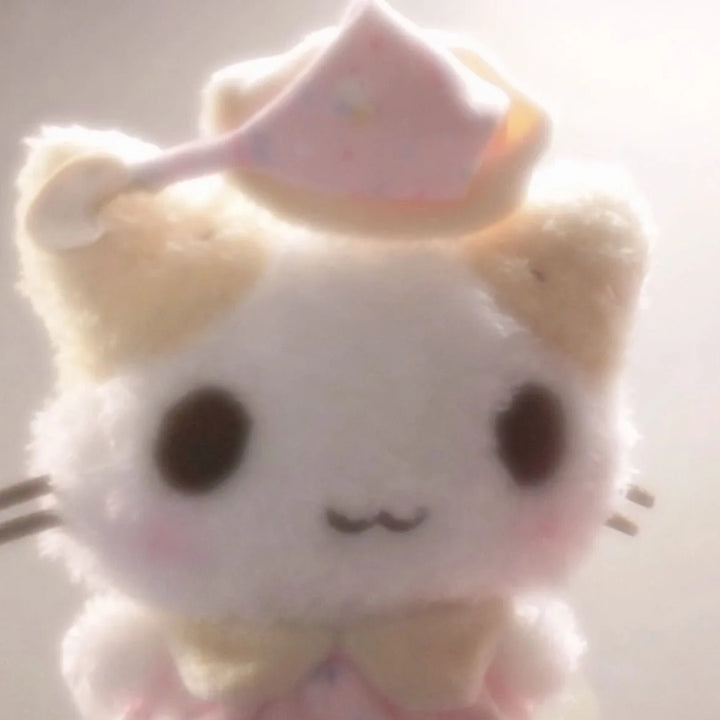 Masyumaro Fluffy Fuwa Nyanko Cat Plush Doll Pajama Suit Doll Anime Kawaii Plush Doll Mascot Keyring Keyholder Girl Birthday Gift