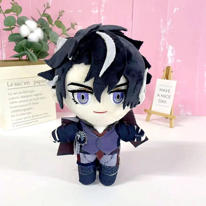 Genshin Impact Plush Dolls Wriothesley Furina Lyney Kaveh Neuvillette Kinich Citlali Kazuha Albedo Tighnari Anime Stuffed Toys